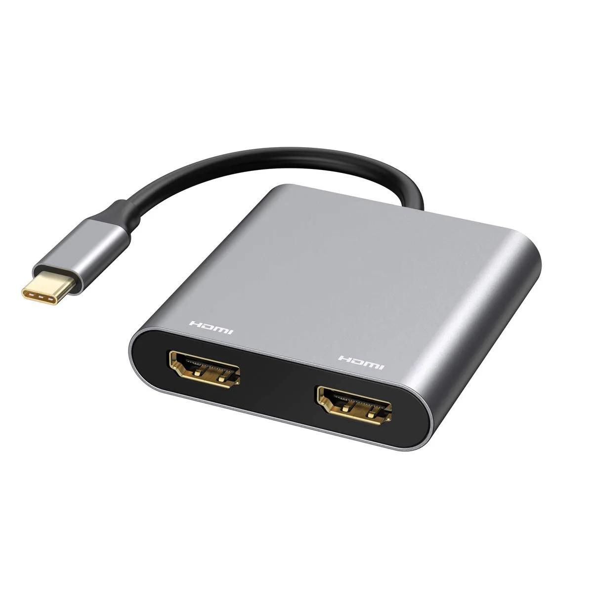 2 in 1 CŸ HDMI , USB C  HDMI, ƺ, Ｚ Ϳ, CŸ HDMI ̺ ȯ